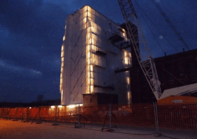 Confinamento statico dinamico illuminazione notturna