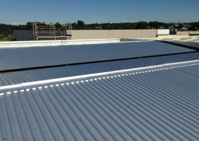 Rifacimento copertura con lastre in aluzinc